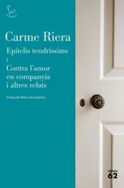 Portada Epitelis tendríssims i Contra l'amor en companyia i altres relats
