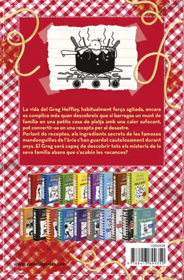 Contraportada Diari del Greg 19. Quin merder!