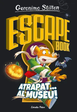 Portada Escape book. Atrapat... al museu!