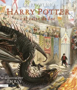 Portada Harry Potter i el calze de foc (edició il·lustrada)
