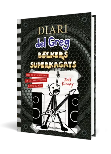Portada Diari del Greg 17. Bolkers Superkagats