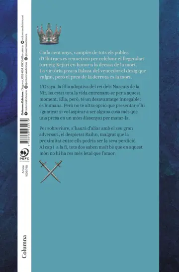 Contraportada La serp i les ales de la nit