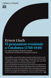 Portada El pensament econòmic a Catalunya (1760-1840)