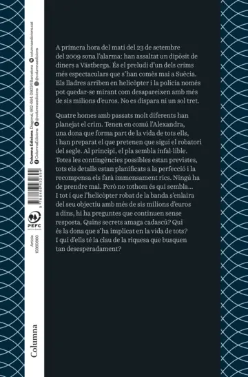 Contraportada Assalt en helicòpter