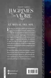 Miniatura contraportada Llàgrimes de Vidre 1. El Ritual del Sol