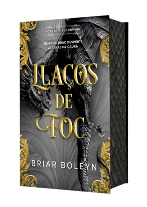 Portada Llaços de foc (Acadèmia Bloodwing 2)