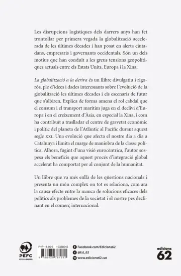 Contraportada La globalització a la deriva