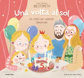 Portada Una volta al sol. Un conte per celebrar l'aniversari