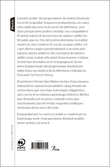 Contraportada La fi del progressisme il·lustrat
