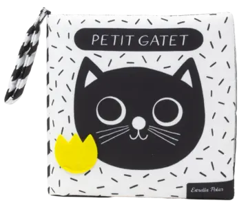 Portada Petit gatet. El meu primer llibre de tela