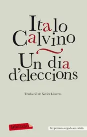 Portada Un dia d'eleccions