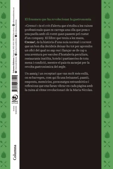 Contraportada Cremo!