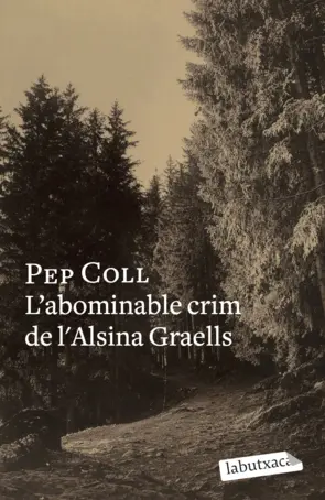 Portada L'abominable crim de l'Alsina Graells