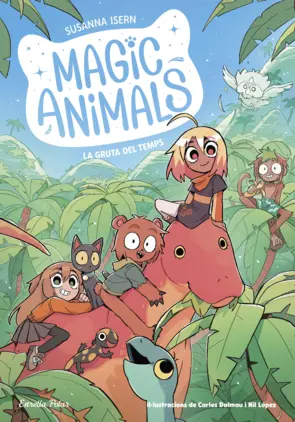 Portada Magic Animals 12. La gruta del Temps