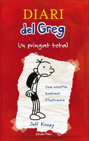 Portada Diari del Greg 1. Un pringat total