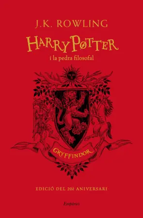 Portada Harry Potter i la pedra filosofal (Gryffindor) TD