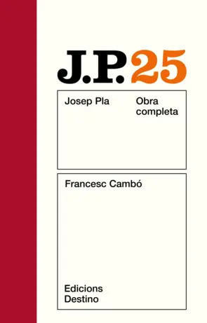 Portada O.C.J.PLA 25 FRANCESC CAMBO