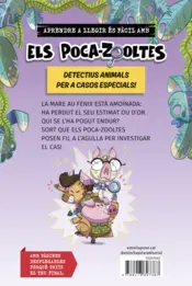 Miniatura contraportada Aprèn a llegir amb... Els detectius Poca-zooltes! 2. L'ou d'or robat