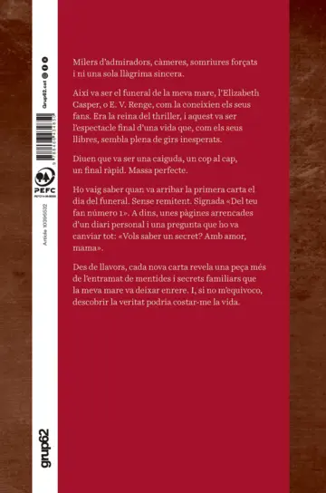 Contraportada Amb amor, mama