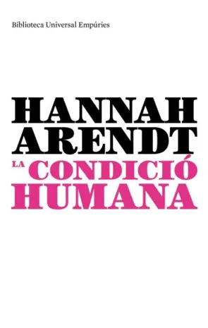 Portada La condició humana