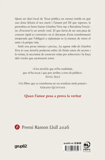 Contraportada La segona vida de Ginebra Vern