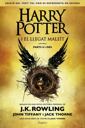 Portada Harry Potter i el llegat maleït