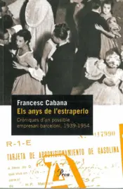 Portada Els anys de l'estraperlo.