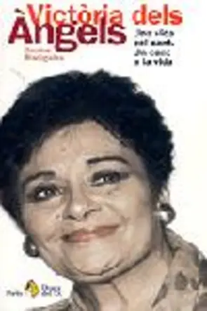 Portada Victòria dels Àngels. Una vida pel cant. Un cant a la vida