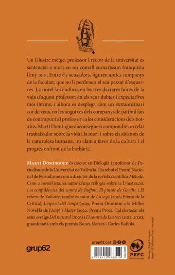 Contraportada Ingrata pàtria