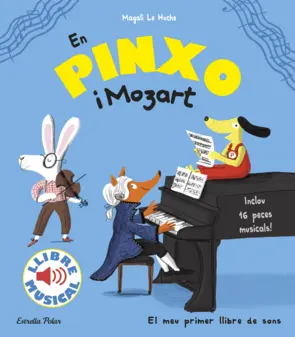 Portada En Pinxo i Mozart. Llibre musical