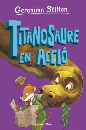 Portada L'illa dels dinosaures 4. Titanosaure en acció!