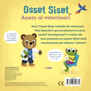 Contraportada Osset Siset. Anem al veterinari