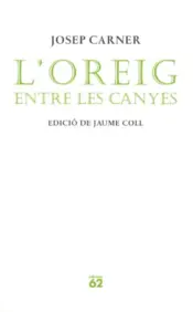 Portada L'oreig entre les canyes