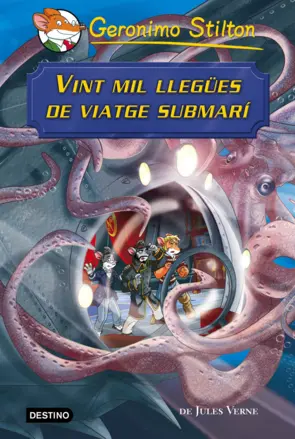 Portada Vint mil llegües de viatge submarí