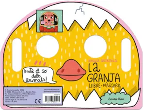 Portada La granja. Llibre-màscara