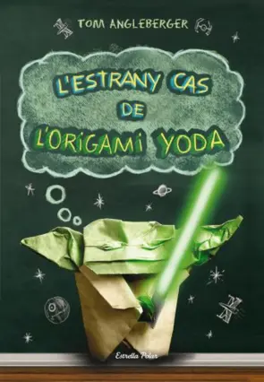 Portada L'estrany cas de l'origami Yoda