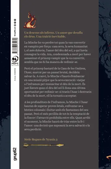 Contraportada L'ocell i el cor de pedra