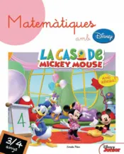 Portada Matemàtiques amb Disney! 3/4 anys