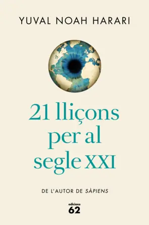 Portada 21 lliçons per al segle XXI (edició rústica)