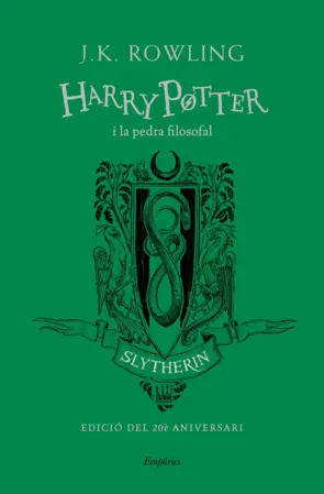 Portada Harry Potter i la pedra filosofal (Slytherin) TD
