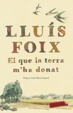 Portada El que la terra m'ha donat