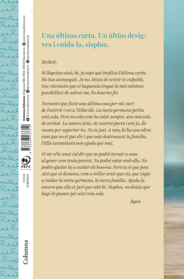 Contraportada L'última carta