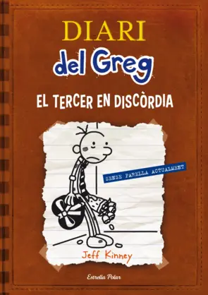 Portada Diari del Greg 7. El tercer en discòrdia