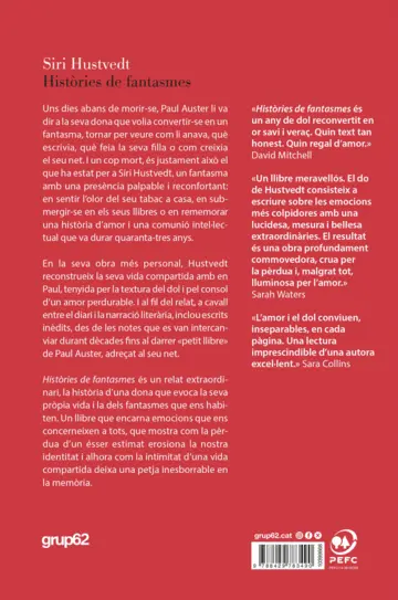 Contraportada Històries de fantasmes