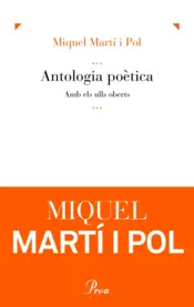 Portada Antologia poètica / Amb els ulls oberts