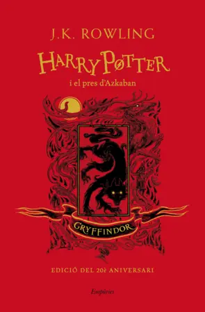 Portada Harry Potter i el pres d'Azkaban (Gryffindor)