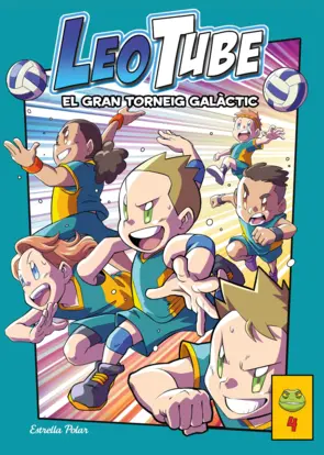 Portada Leotube 4. El gran torneig galàctic