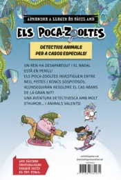 Miniatura contraportada Aprèn a llegir amb Els detectius Poca-zooltes 9. Ni un ren de menys!