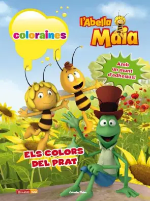 Portada L'Abella Maia. Els colors del prat