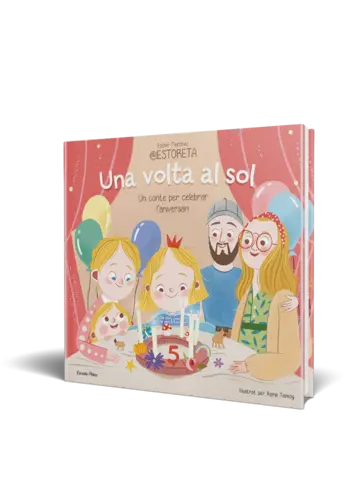 Portada Una volta al sol. Un conte per celebrar l'aniversari